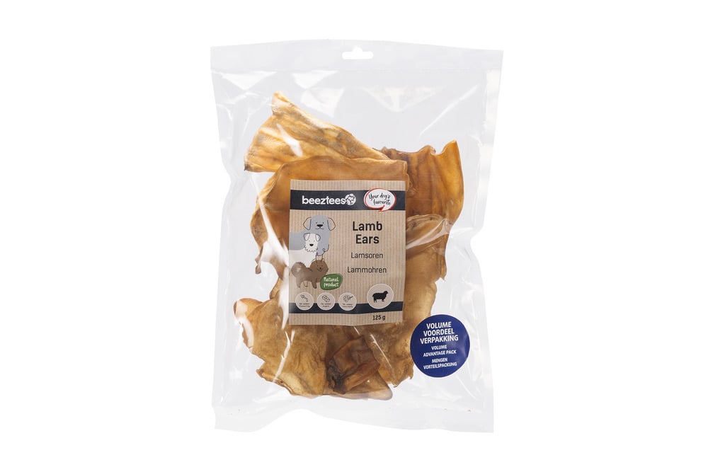 Beeztees Lamsoren - Hondensnack - 125 Gram - lam Beeztees Lamsoren - Hondensnack - 125 Gram - lam