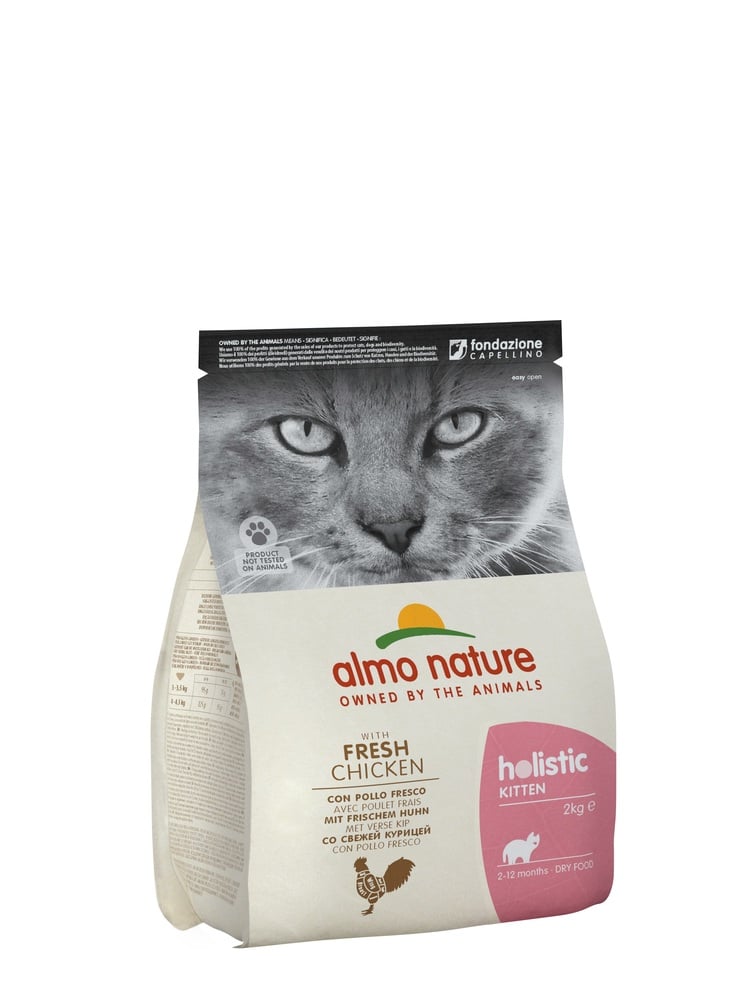Almo Nature Holistic Kitten - Kattenvoer - 2 Kilogram - kip