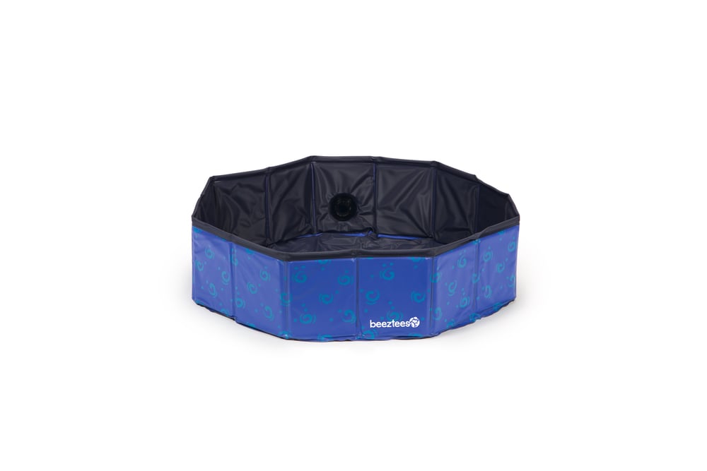Beeztees - Hondenzwembad -Waterspeelgoed - blauw - 20x80x19.3 cm - S