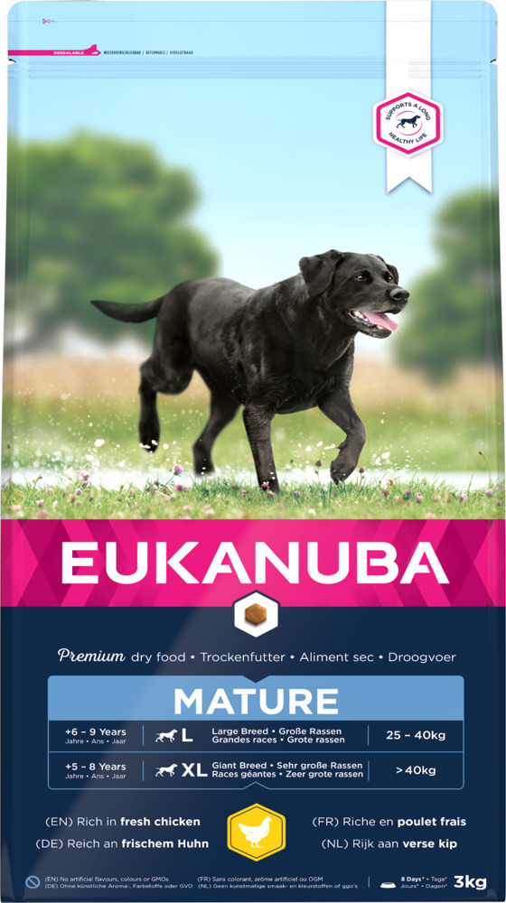 Eukanuba Thriving Mature Large Breed - Hondenvoer - 3 Kilogram - kip