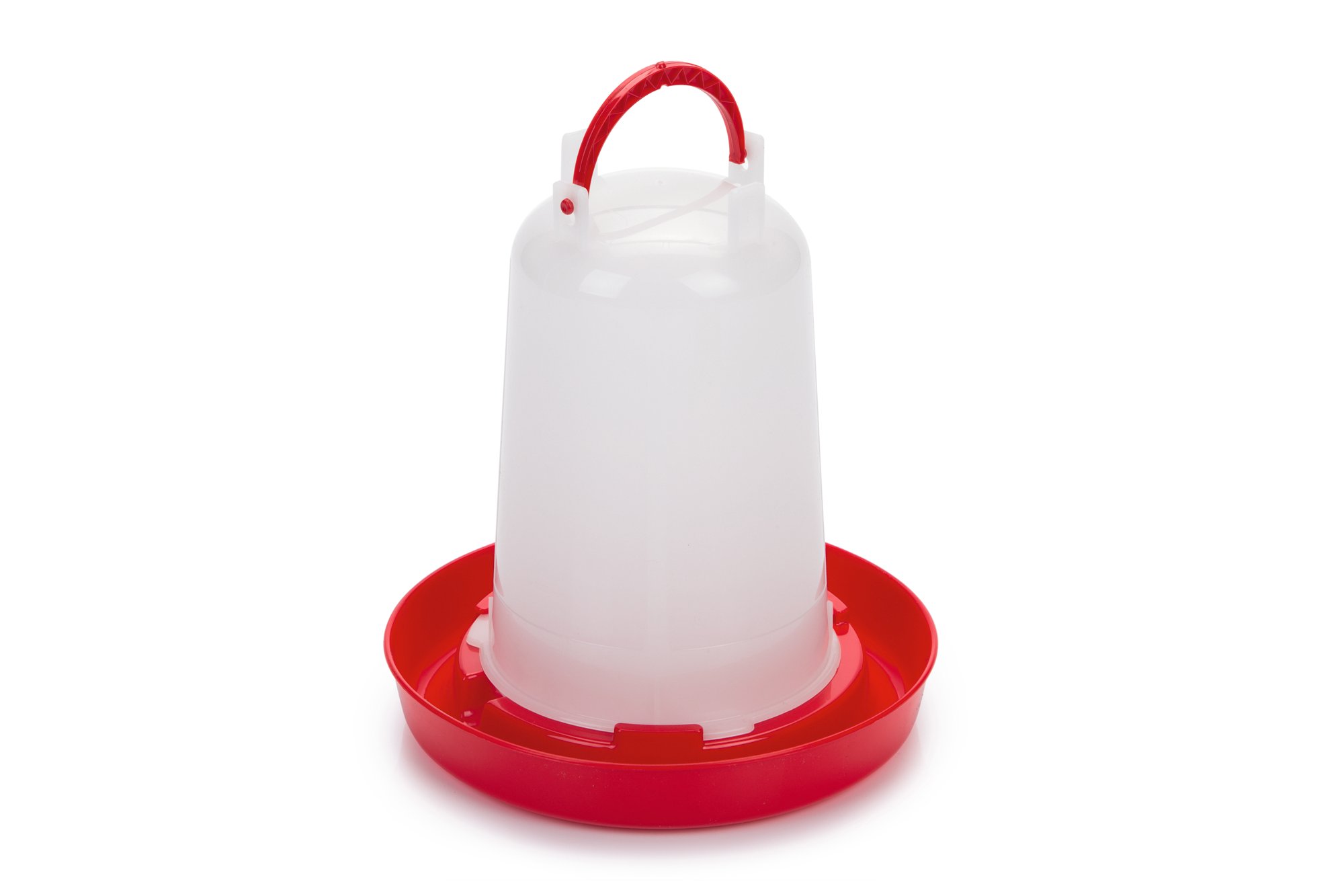 Olba Bajonetdrinker - Drinktoren - 1,5L - 1.5 Liter - Wit - 17x21x21 cm
