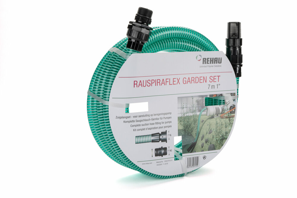 Rehau Rauspiraflex Garden Set - Zuigslangset - 7 m