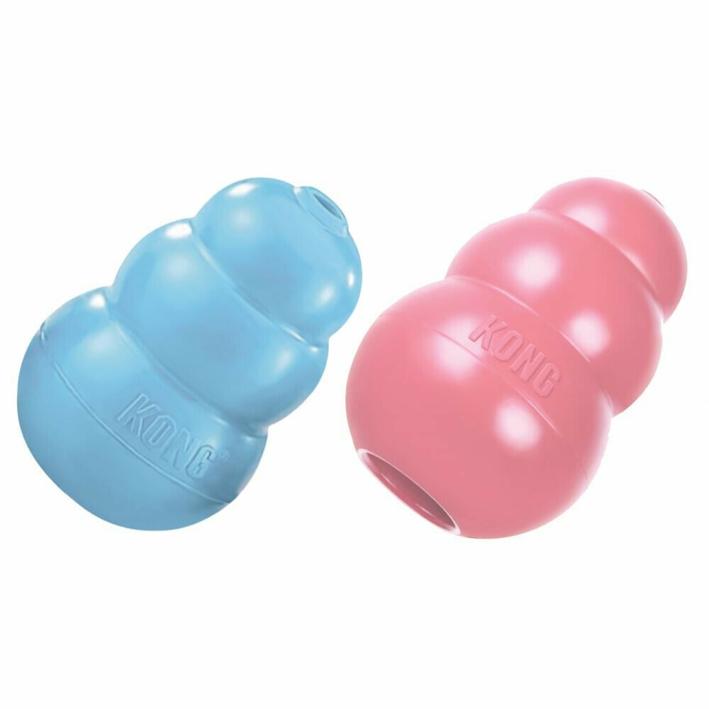 Kong Puppy - Vulbaar Hondenspeelgoed - assorti - 1x6.8x10.1 cm - L