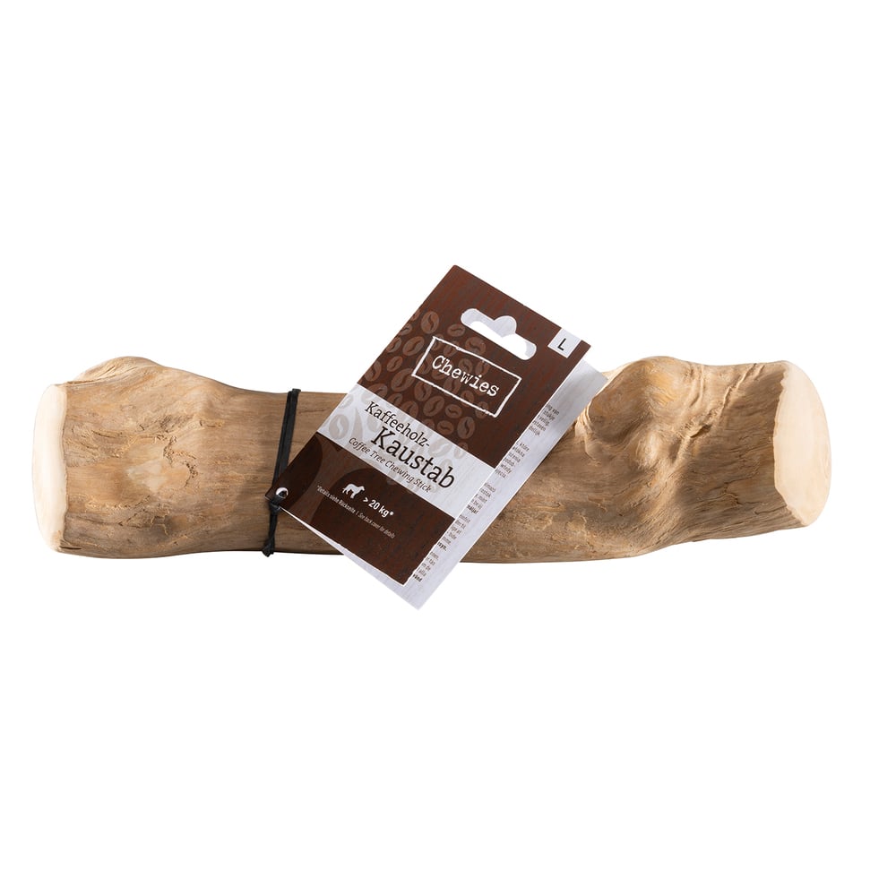 Chewies Koffiehout Kauwstaaf - Hondensnack - koffieboom - L