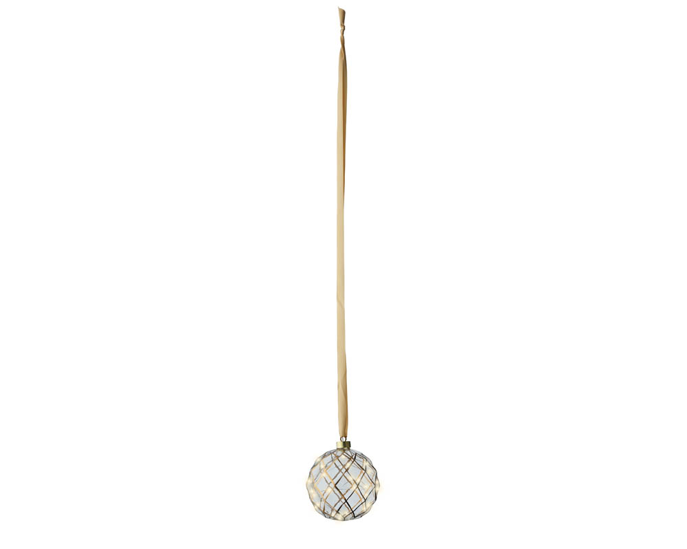 Lumineo LED Bal - Hanglamp - 30 - Wit - Warm wit Lumineo LED Bal - Hanglamp - 30 - Wit - Warm wit