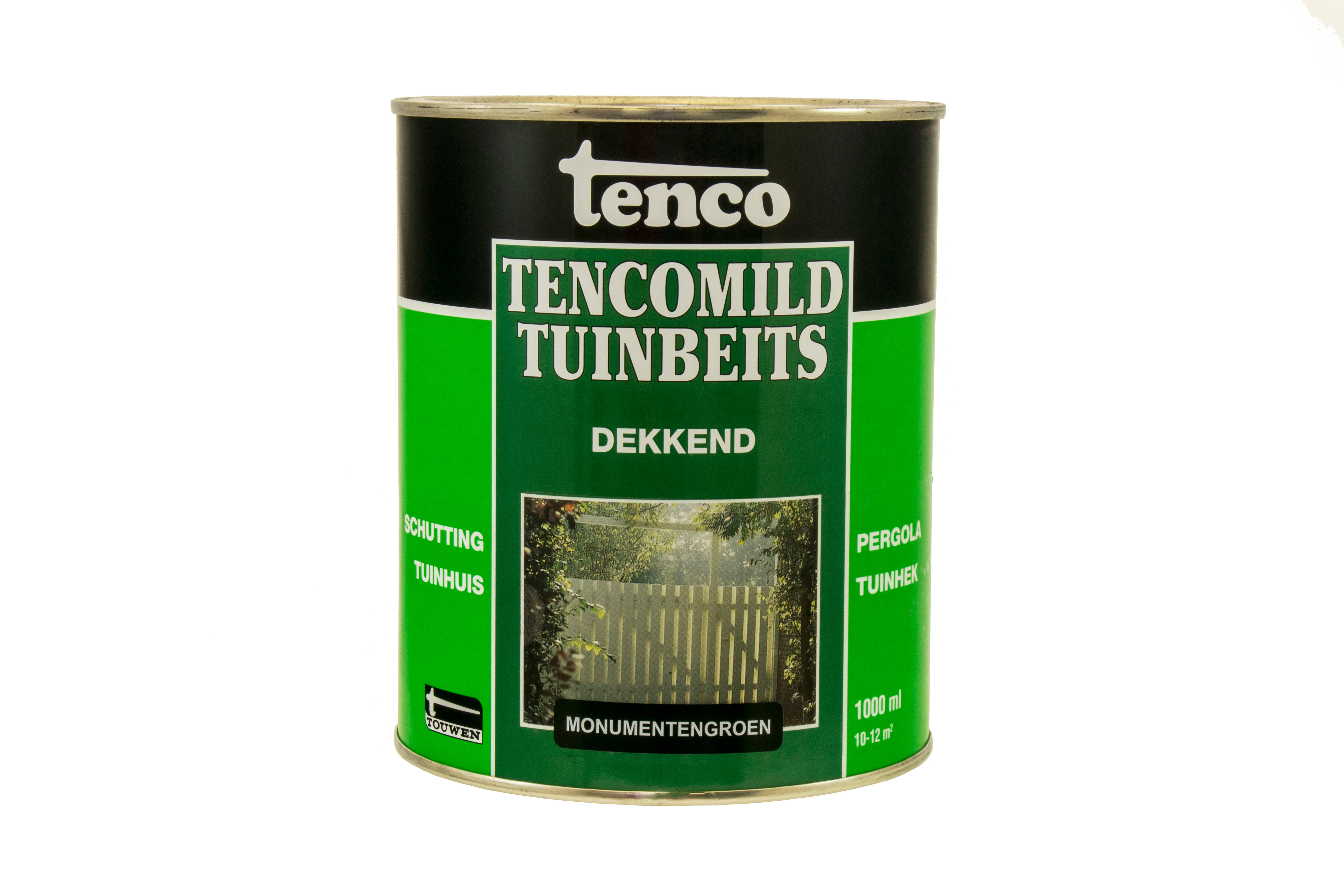 Tenco - Tencomild Tuinbeits - 1 Liter - Monumentengroen Tenco - Tencomild Tuinbeits - 1 Liter - Monumentengroen