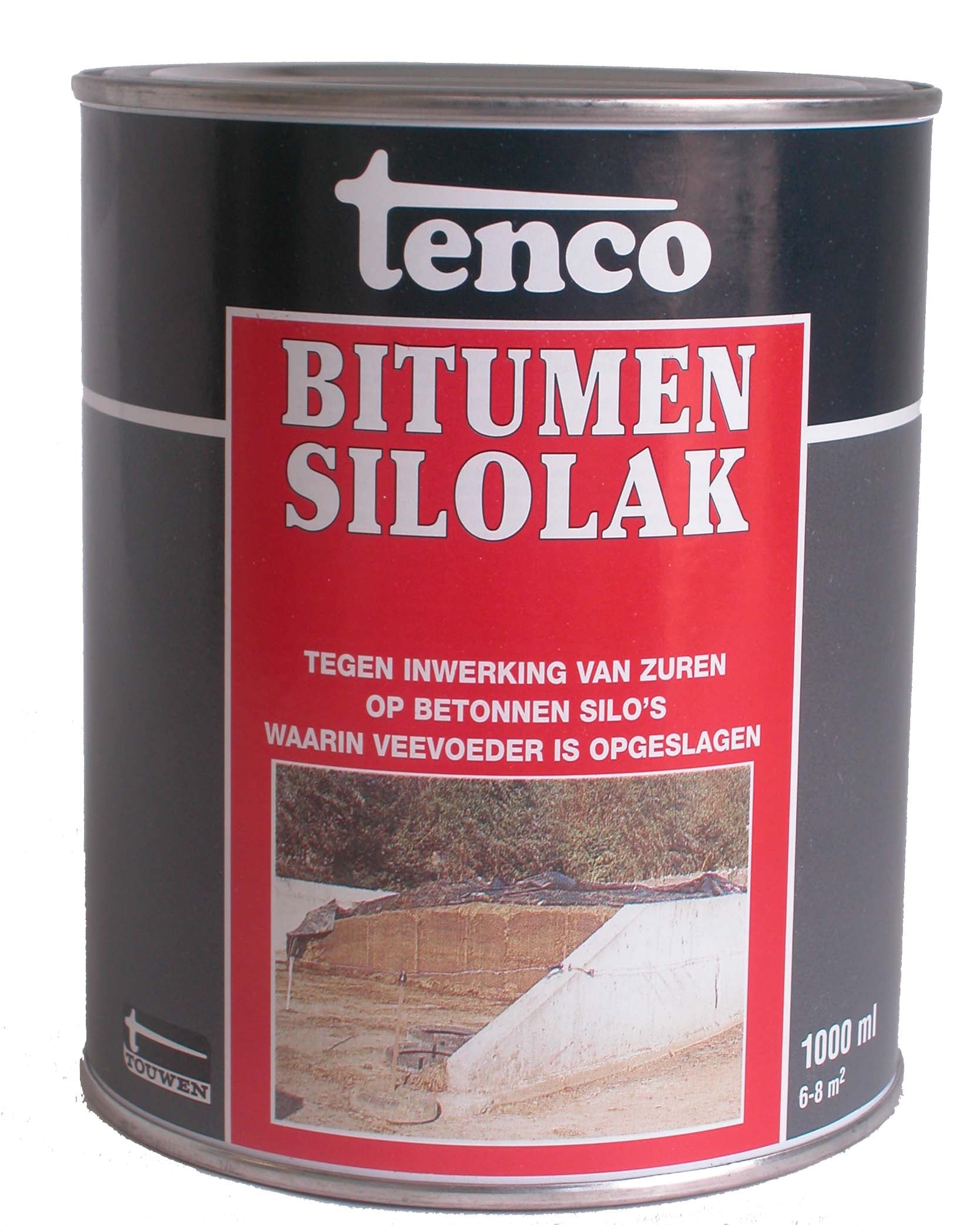 Tenco - Bitumen Silolak - 1 Liter Tenco - Bitumen Silolak - 1 Liter