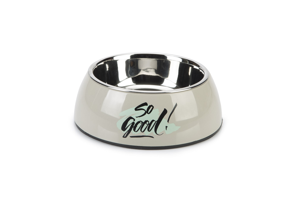 Beeztees So Good - Voerbak - Grijs - 14 cm