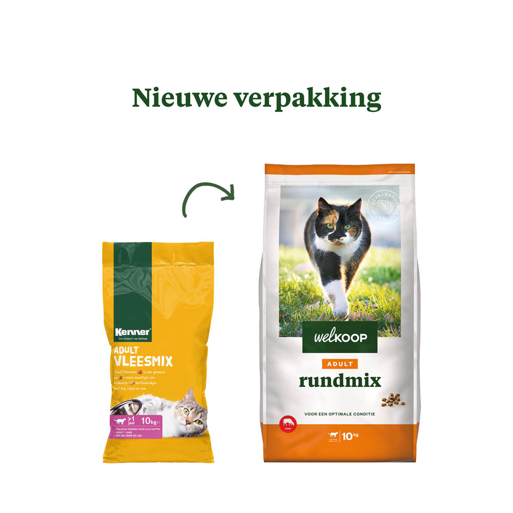 Welkoop Adult - Kattenvoer - 10 Kilogram - rund