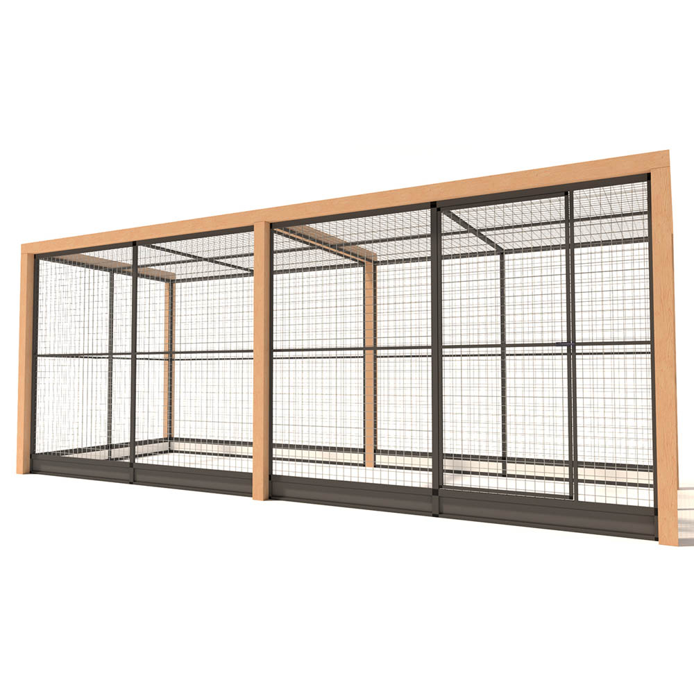 Glorenza Valentijn - Kattenren - Antraciet - 202x190x510 cm