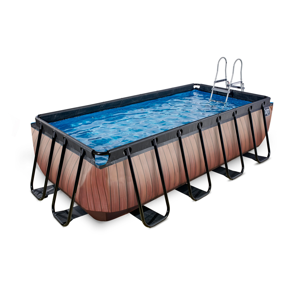 EXIT Timber Frame Pool - Zwembad - Timber - 100x200x400 cm