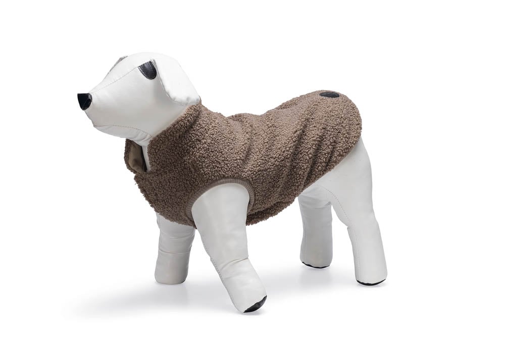 Designed by Lotte Madeleine - Hondenjas - taupe - S