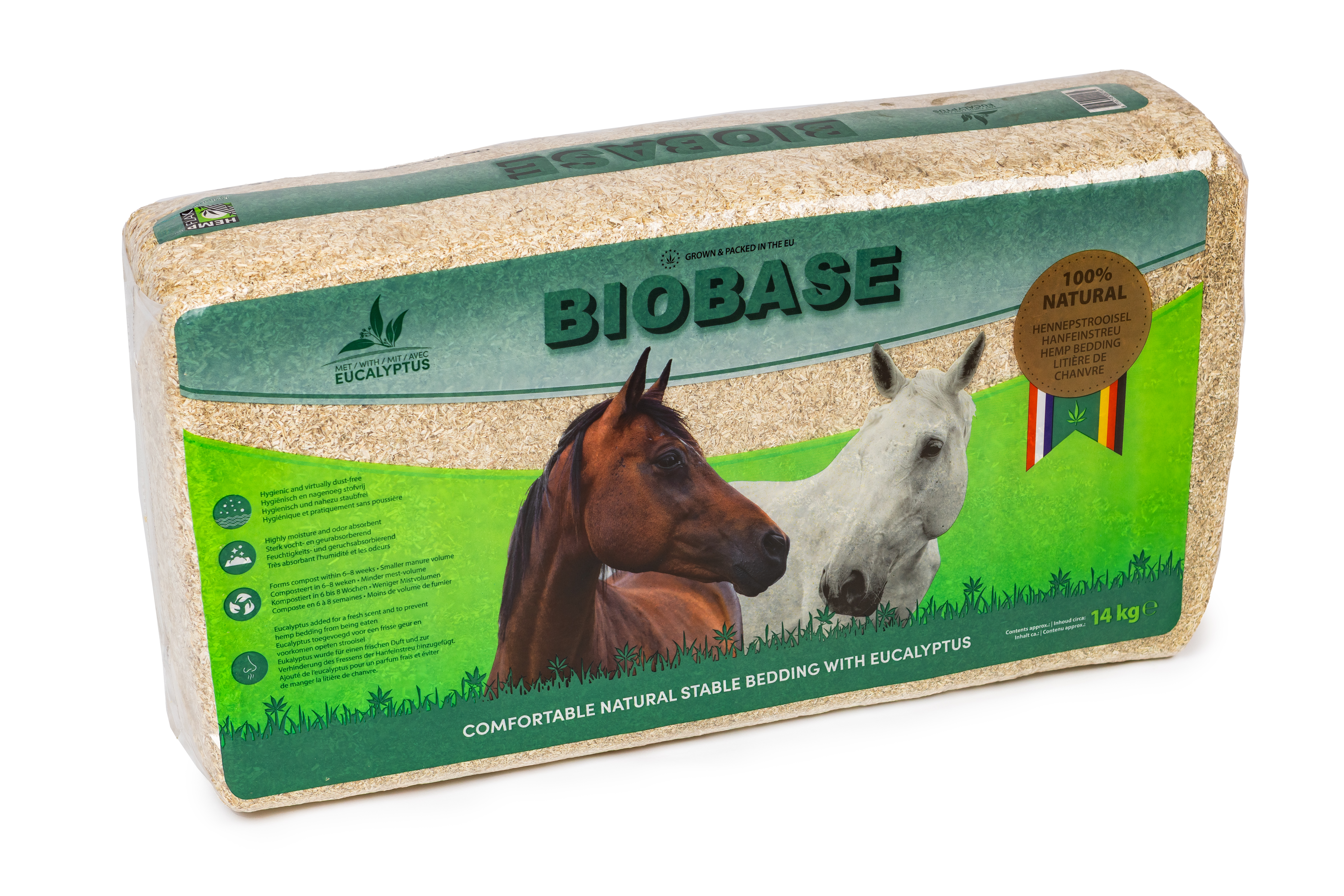 Hemparade Hennepstrooisel - Bodembedekker - 14 kg