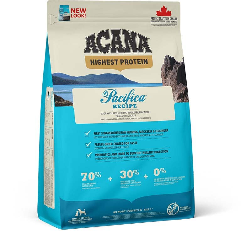 Acana Regionals Pacifica Dog Highest proteïn - Hondenvoer - 2 Kilogram - haring, vis