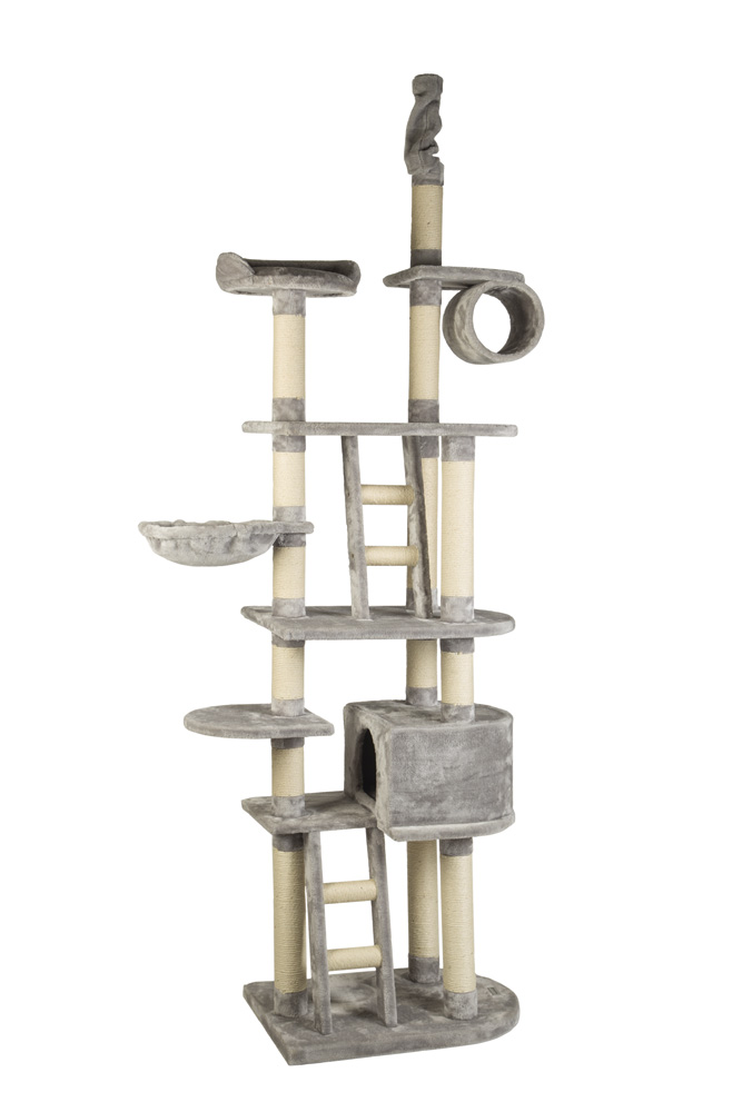 Beeztees Magnefiq - Krabmeubel - Grijs - 260x70x50 cm