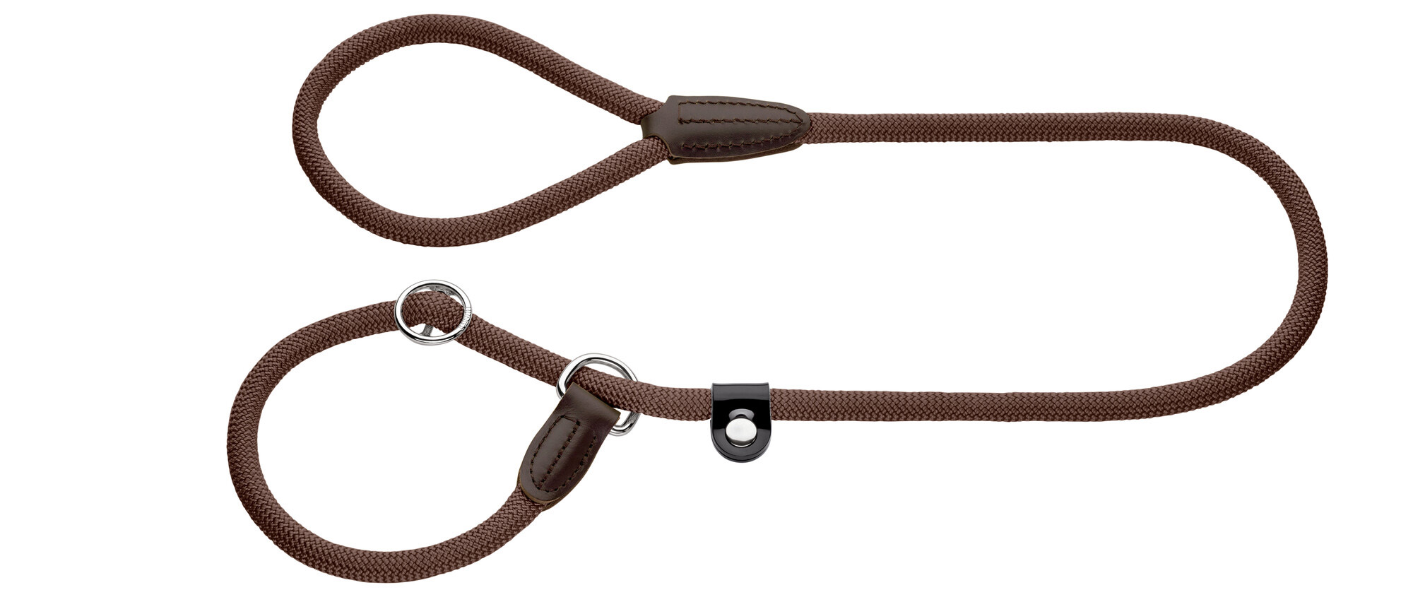 Hunter Freestyle - Retrieverlijn Hond - Bruin - 0.8 cm - 170 cm