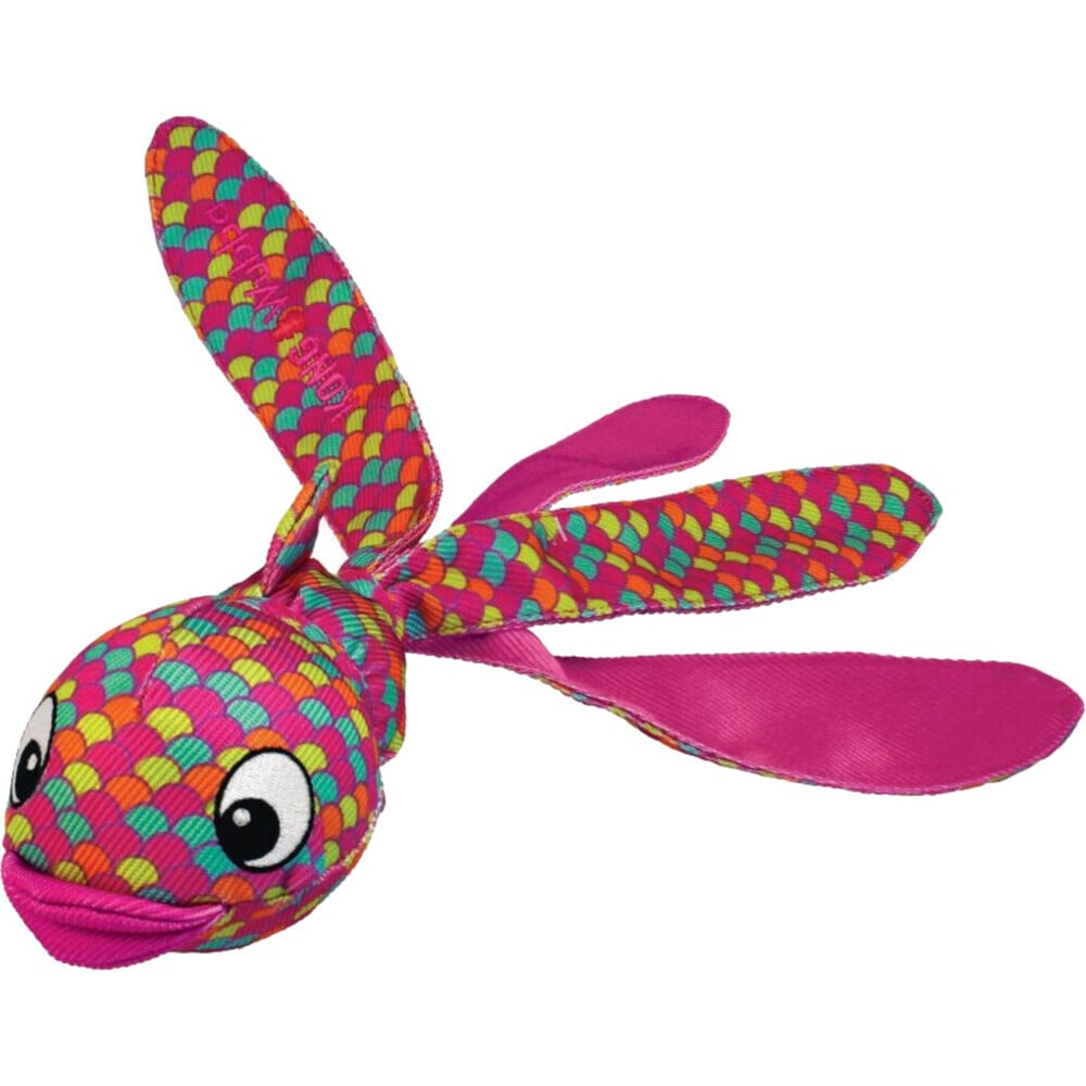 Kong Wubba Finz - Hondenspeelgoed - roze - 1x5x1 cm - S