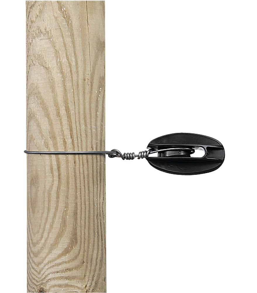 Gallagher Hoekisolator S Versterkt - 20.5 cm - 100 Stuks - Zwart - 39 cm
