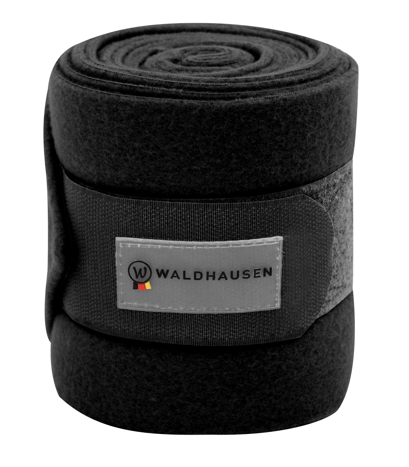 Waldhausen Bandage - Fleece - 4 stuks - Beenbescherming - Zwart - 300 cm Waldhausen Bandage - Fleece - 4 stuks - Beenbescherming - Zwart - 300 cm