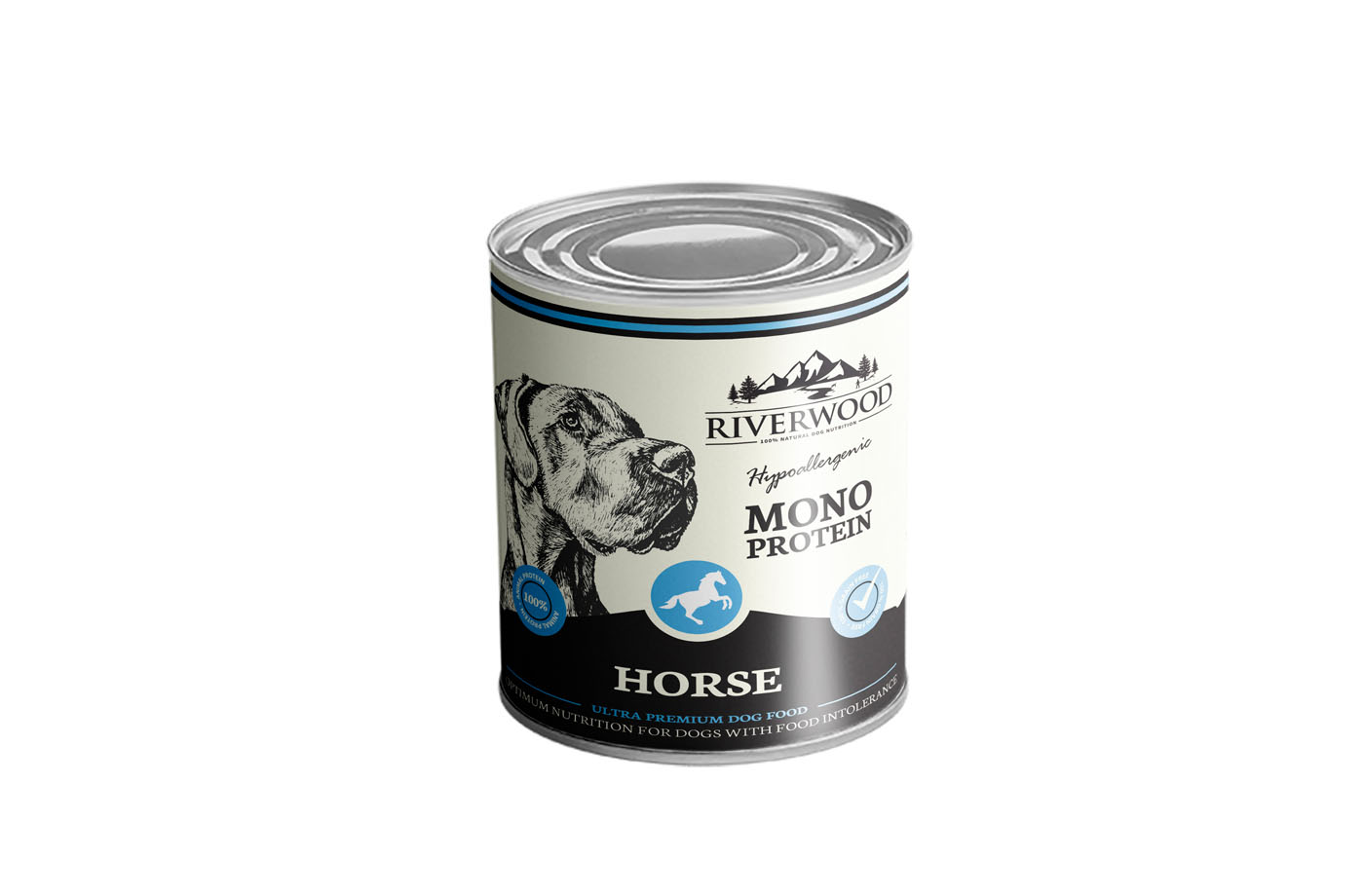 Riverwood Mono Proteïne - Hondenvoer - 400 Gram - Paard