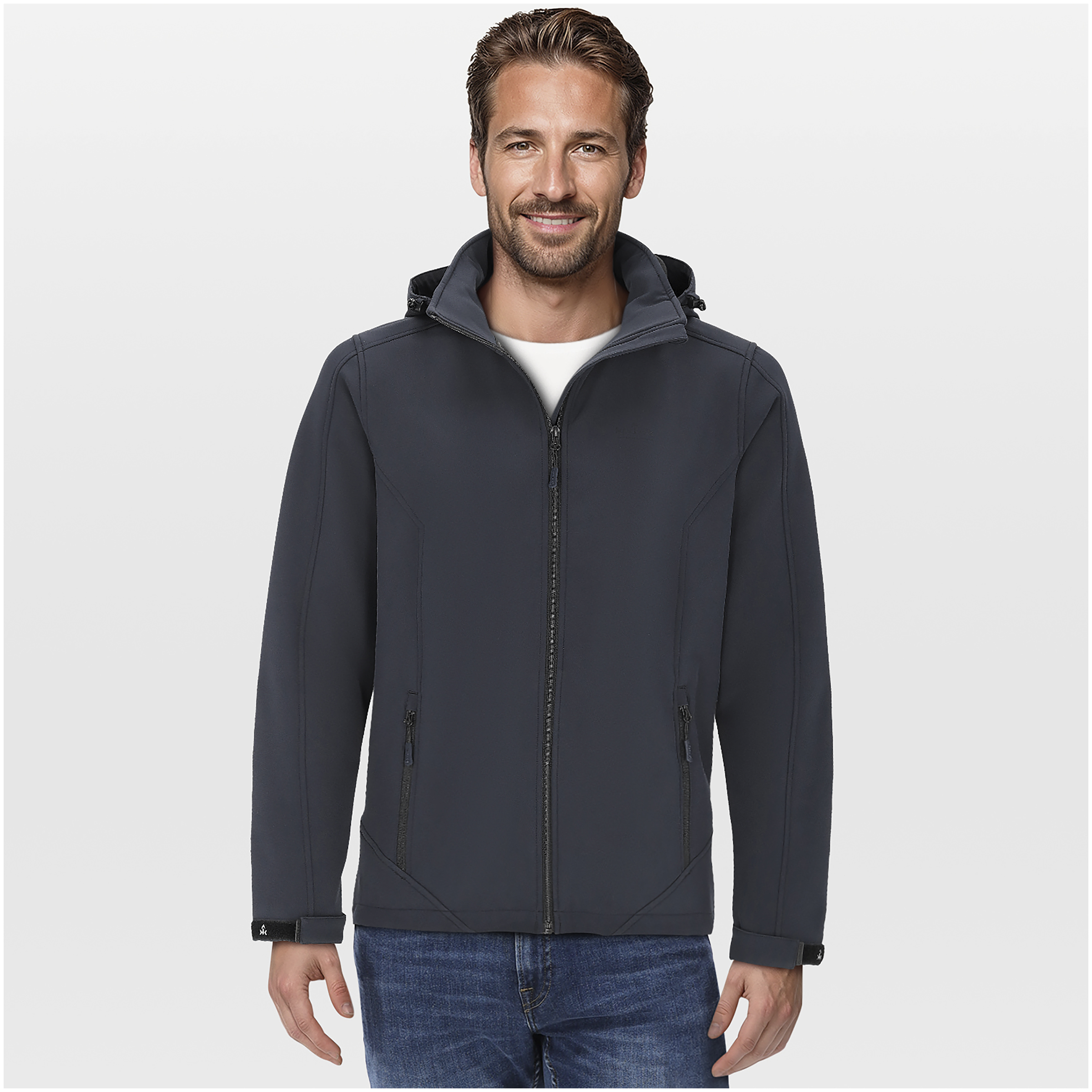 Kjelvik Wybe - Softshell jas - Donkerblauw - L