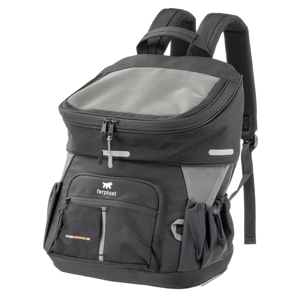 Ferplast Voyager Carrier Pro 400 - Draagtas - Zwart - 41x23 cm