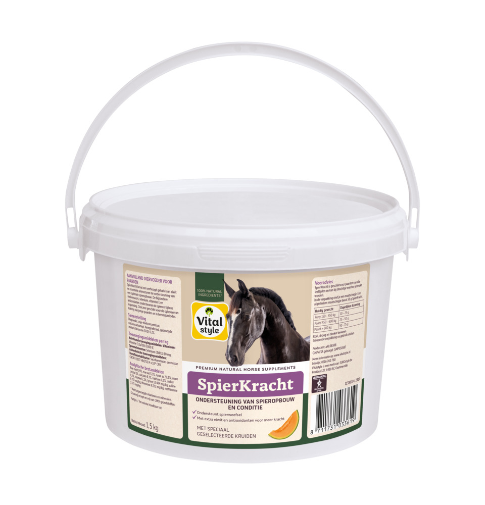 Vitalstyle Spierkracht - Spieren en gewrichten - 1.5 Kilogram