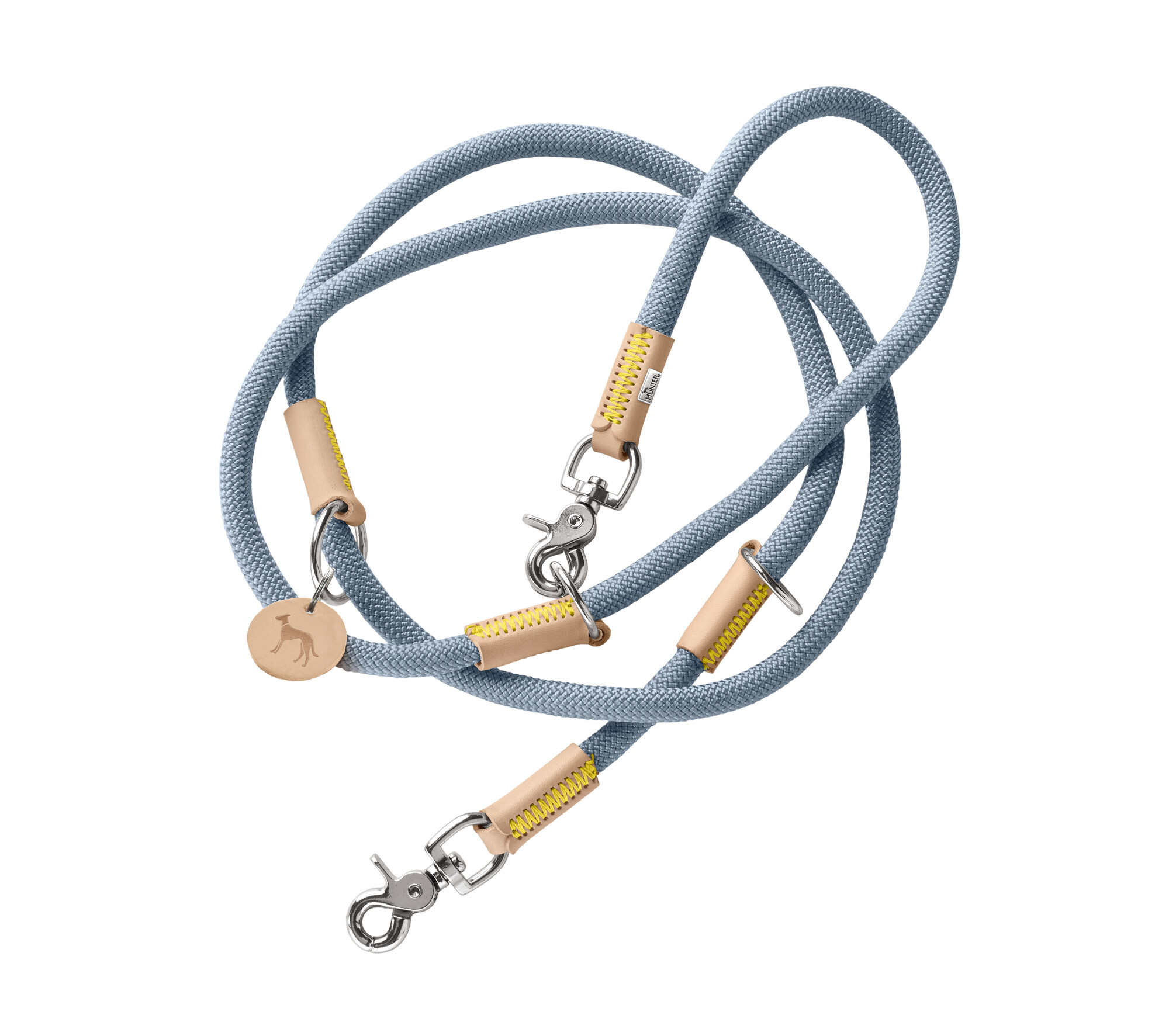 Hunter Malia - Trainingslijn Hond - Beige | lichtblauw - 200 cm - 1 cm - 200 cm Hunter Malia - Trainingslijn Hond - Beige | lichtblauw - 200 cm - 1 cm - 200 cm