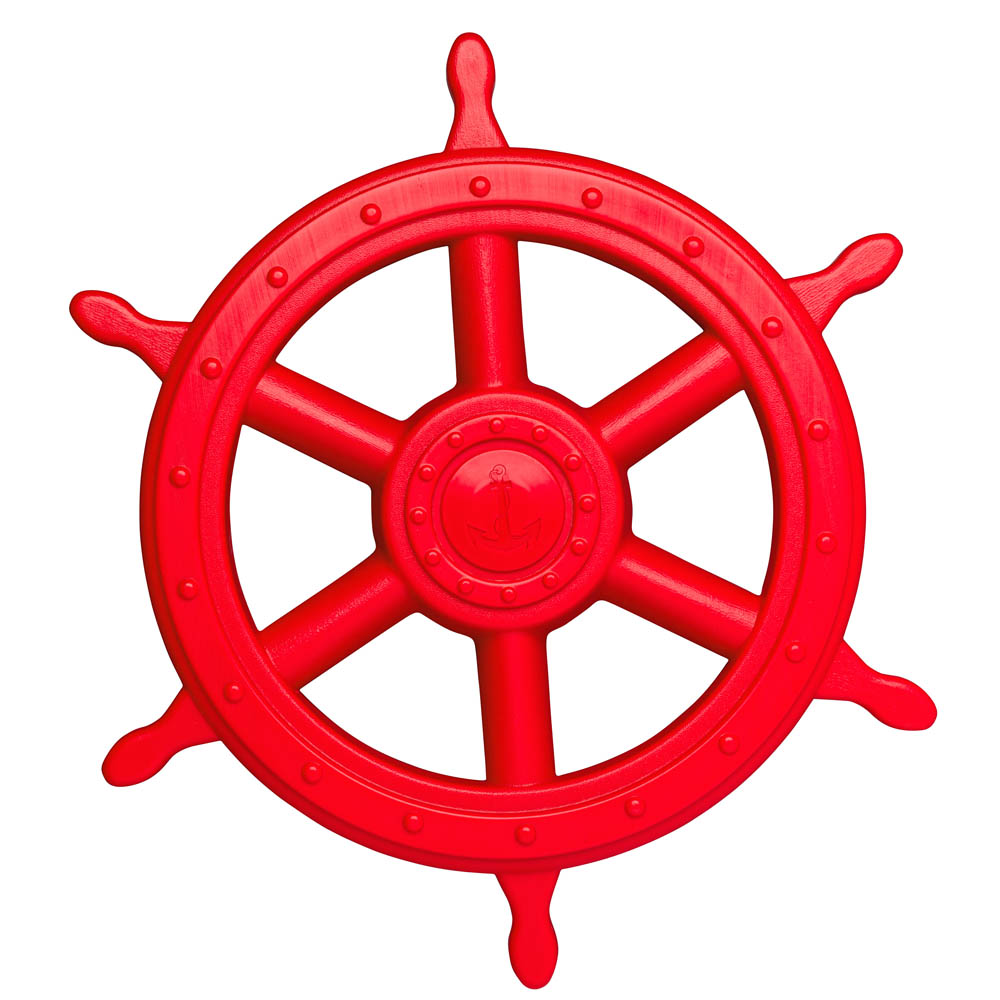 Swing King - Piratenstuur - Rood - Kunststof - Groot