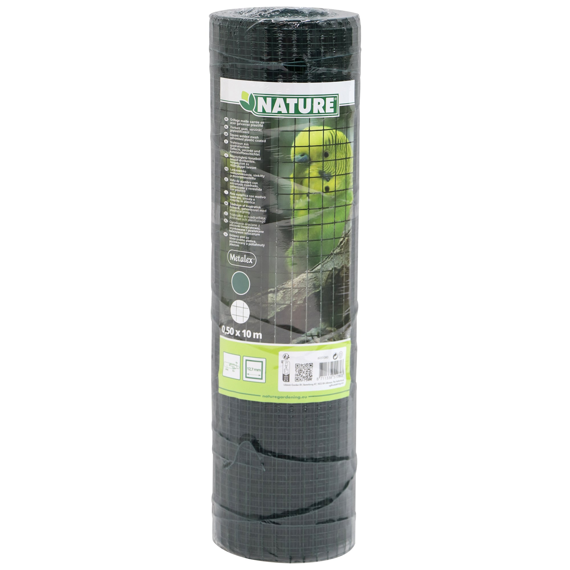 Nature vierkant 12,7mm - Gaas - 50 cm - 50x1000 cm - 1000 cm