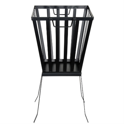 Esschert Fancy Flames - Vuurkorf - Vierkant - Zwart - Staal