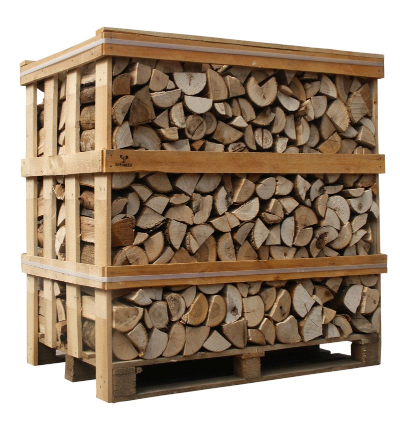 Masterfire berken- en elzenhout Ovengedroogd - Haardhout - 1m³ - 420 Kilogram