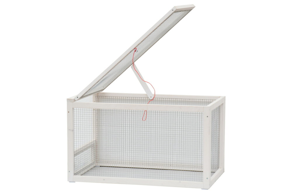 Konijnenren Univers - Wit - 87x85x8 cm