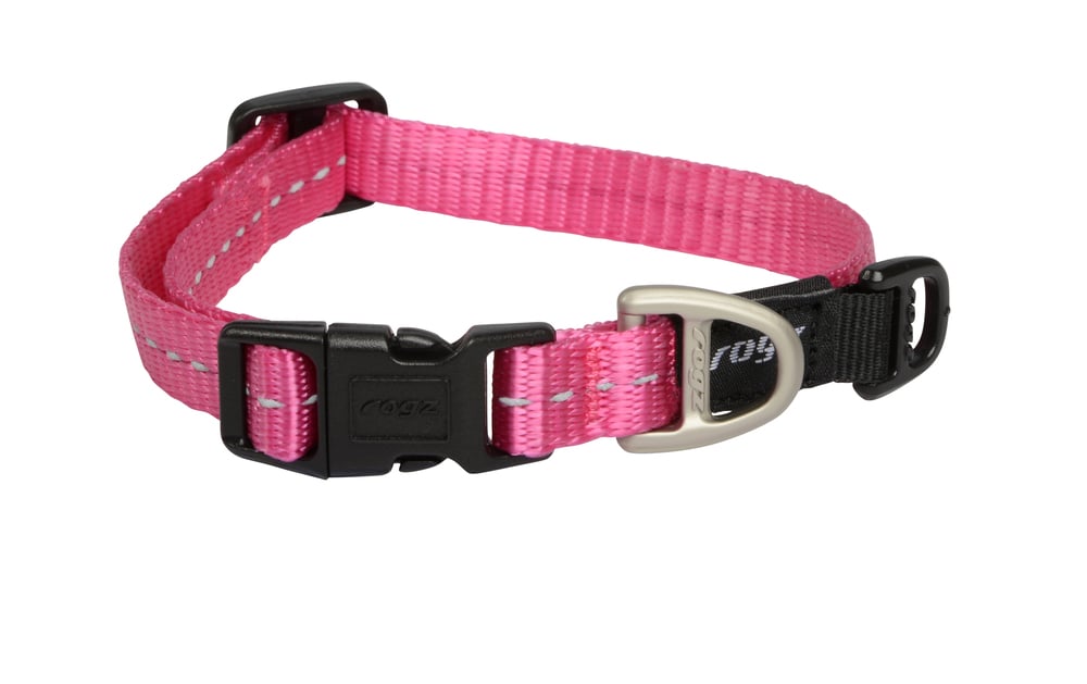 Rogz Utility - Halsband Hond - roze - 20 tot 31 cm Rogz Utility - Halsband Hond - roze - 20 tot 31 cm