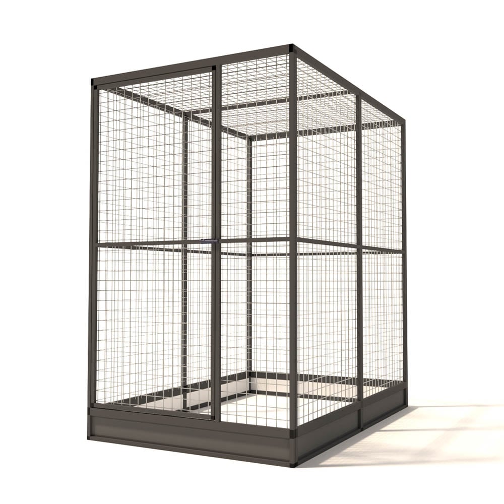 Glorenza - Kattenren - Antraciet - 193x176x121 cm Glorenza - Kattenren - Antraciet - 193x176x121 cm