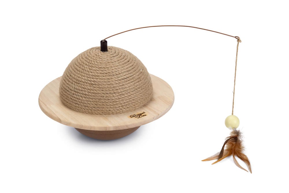 Designed by Lotte Wiggly - Krabbol - Naturel - 29.5x29.5x20 cm
