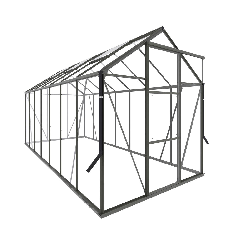 Royal Well Kate V - Tuinkas - Groen - 217x192x436 cm - Veiligheidsglas