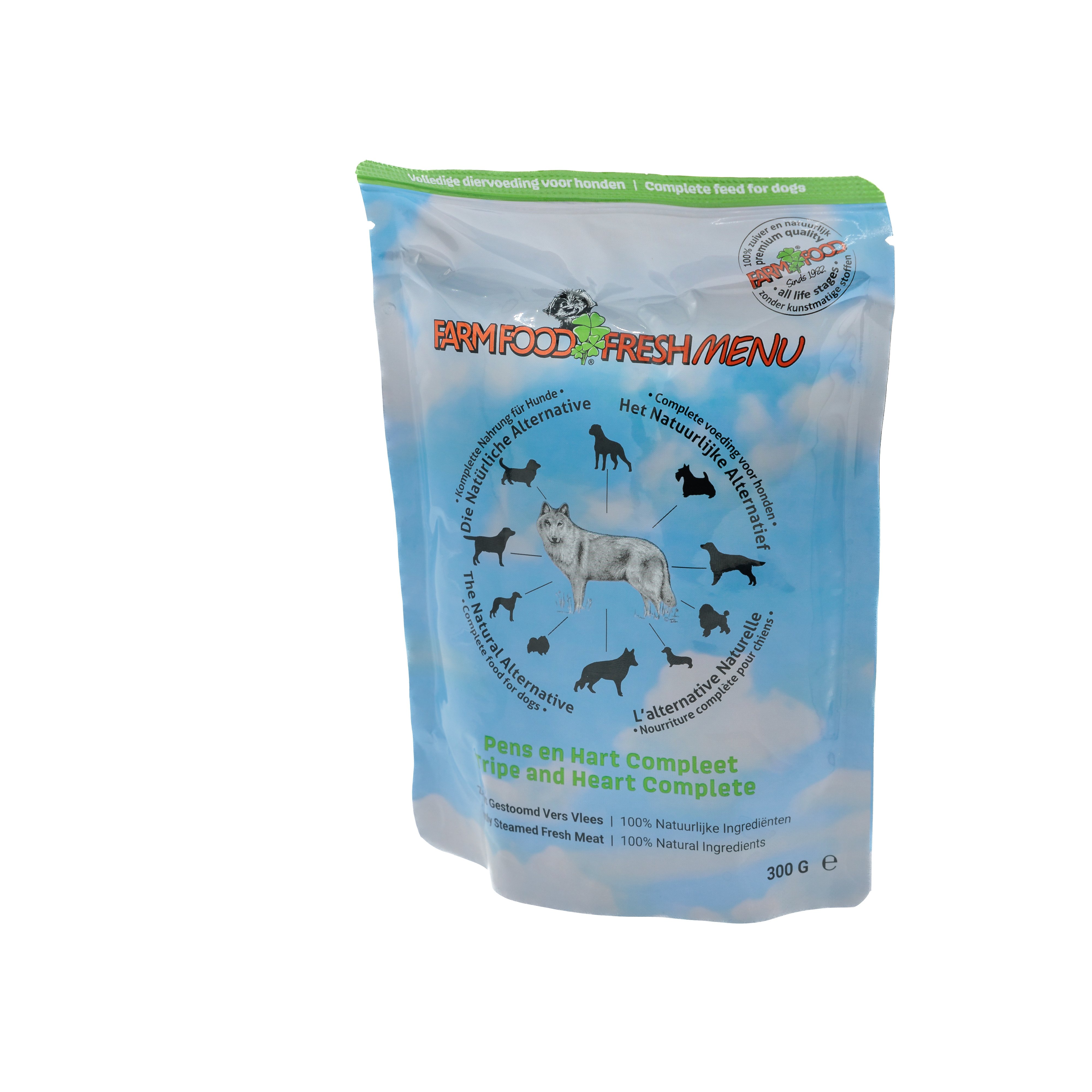 Farm Food Fresh Menu  - Hondenvoer - 300 Gram - hart, pens