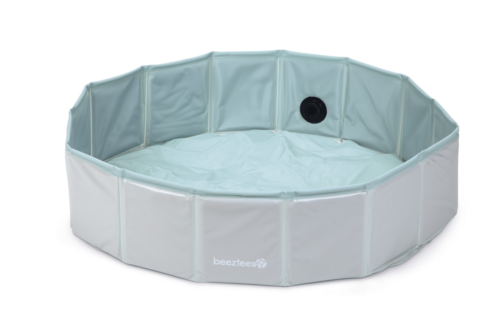Beeztees Funchie - Ballenbad - excl. ballen - Puppyspeelgoed - Grijs Groen
