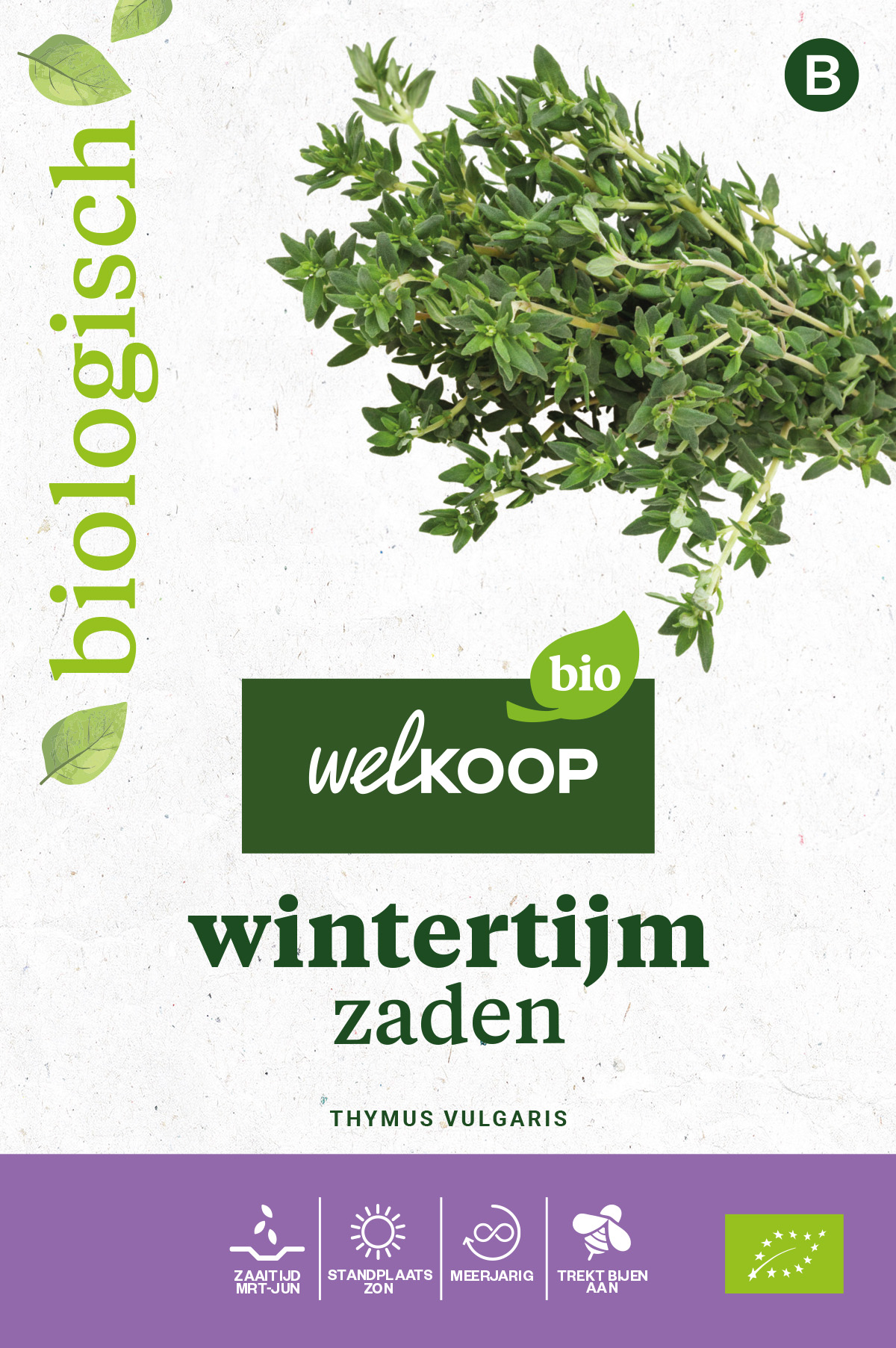 Welkoop Bio - Wintertijm Zaden - 0.15 Gram