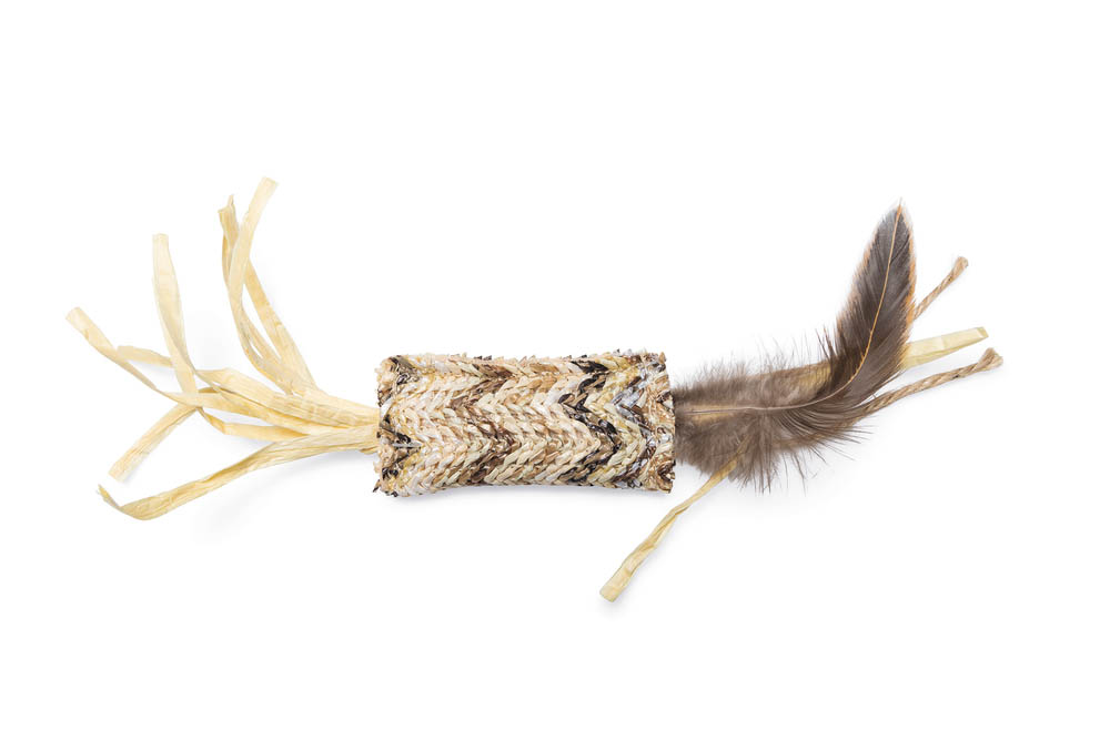 Beeztees Stick Omazo - Kattenspeeltje - Beige