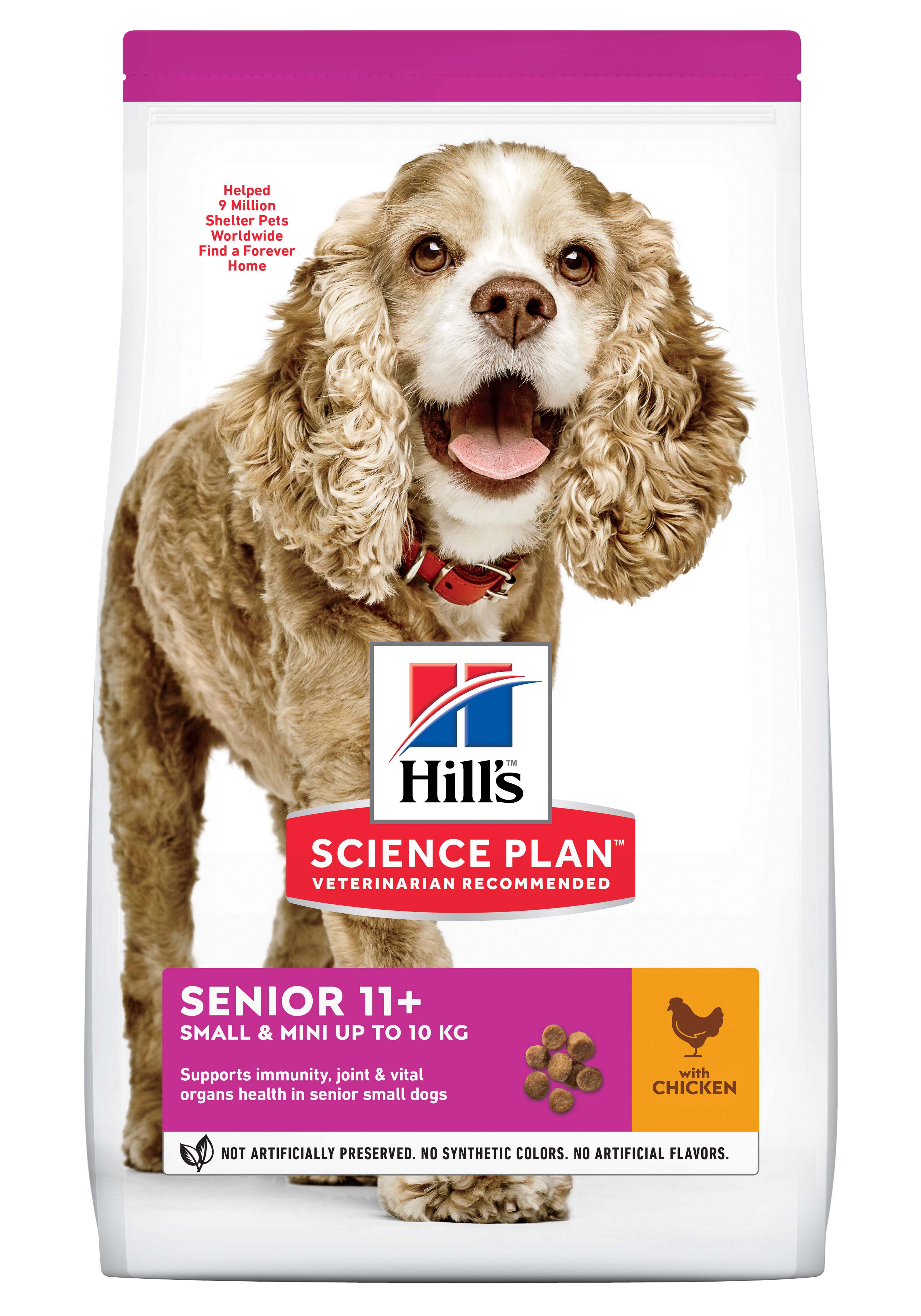 Hill's Science Plan Senior  Small - Mini - Hondenvoer - 1.5 Kilogram - kip