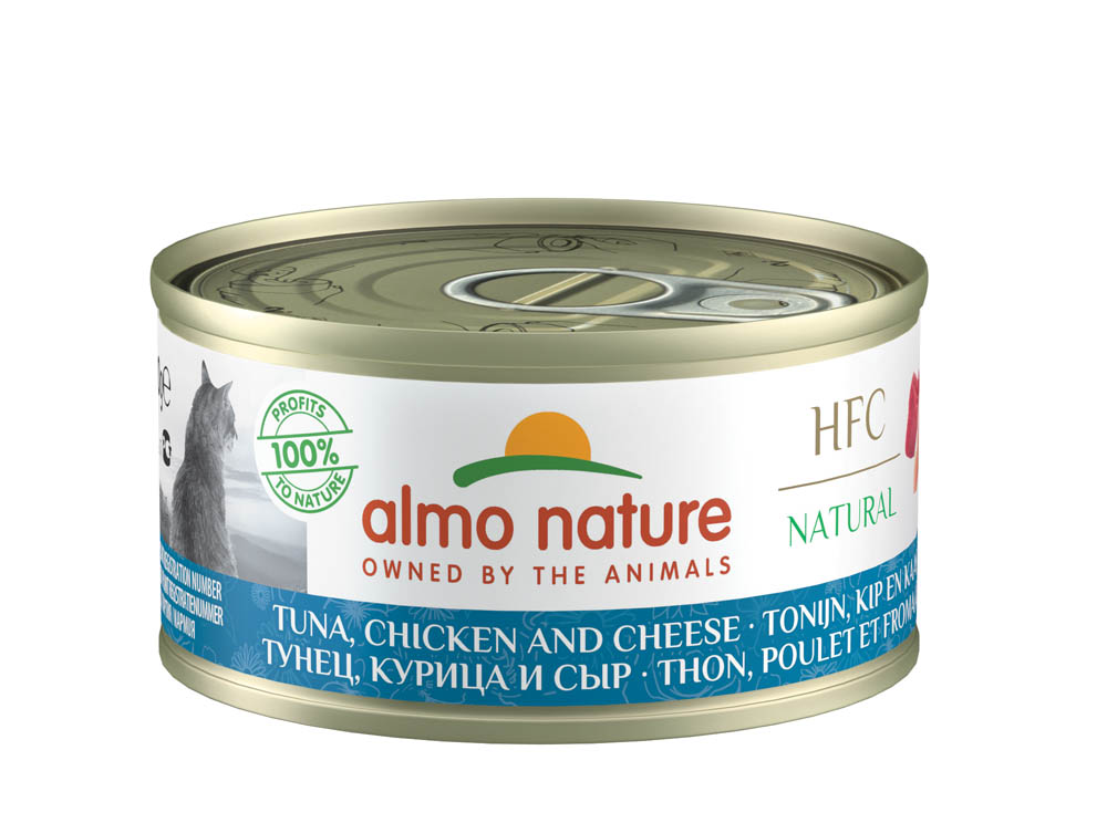 Almo Nature Natural - Kattenvoer - 70 Gram - kip, tonijn