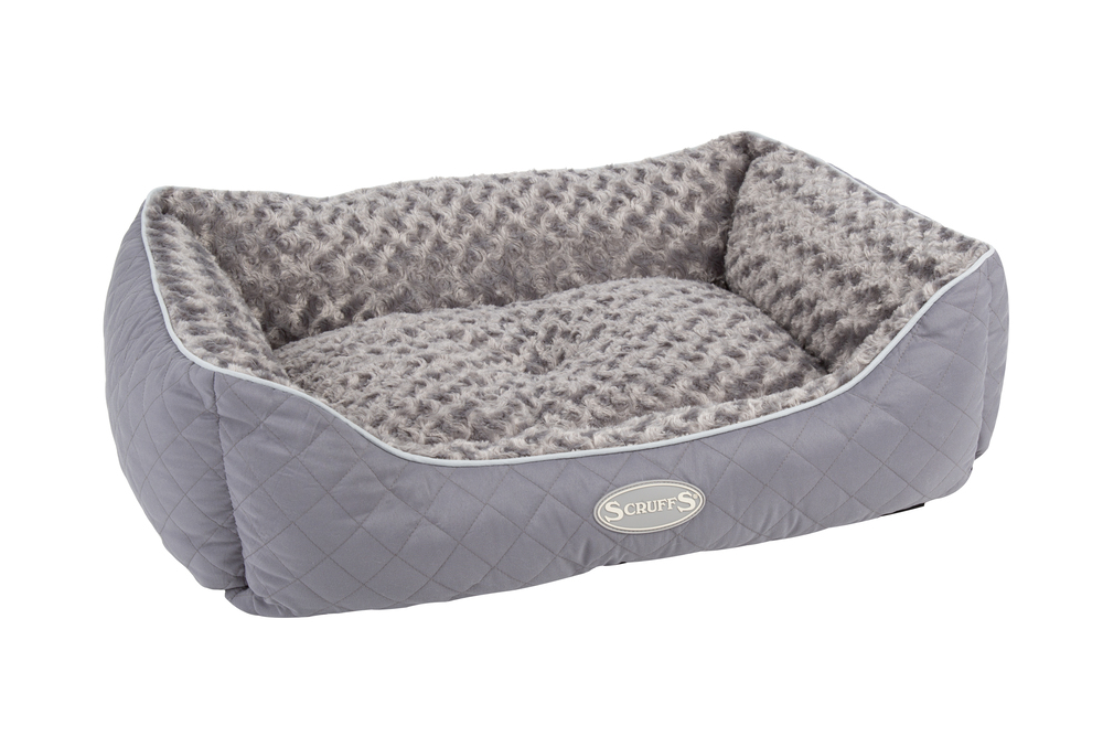 Scruffs Wilton Box Bed - Hondenmand - grijs - 1x75x60 cm - Groot