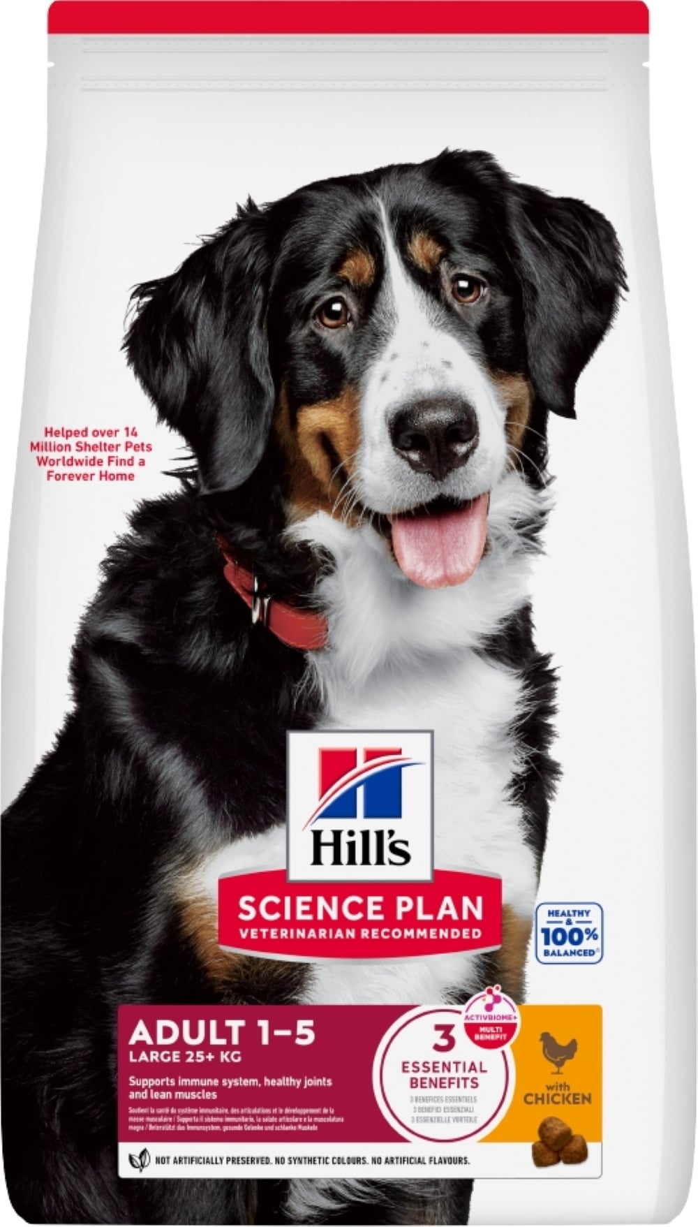 Hill’s Science Plan Adult Large Breed - Hondenvoer - 12 Kilogram - kip