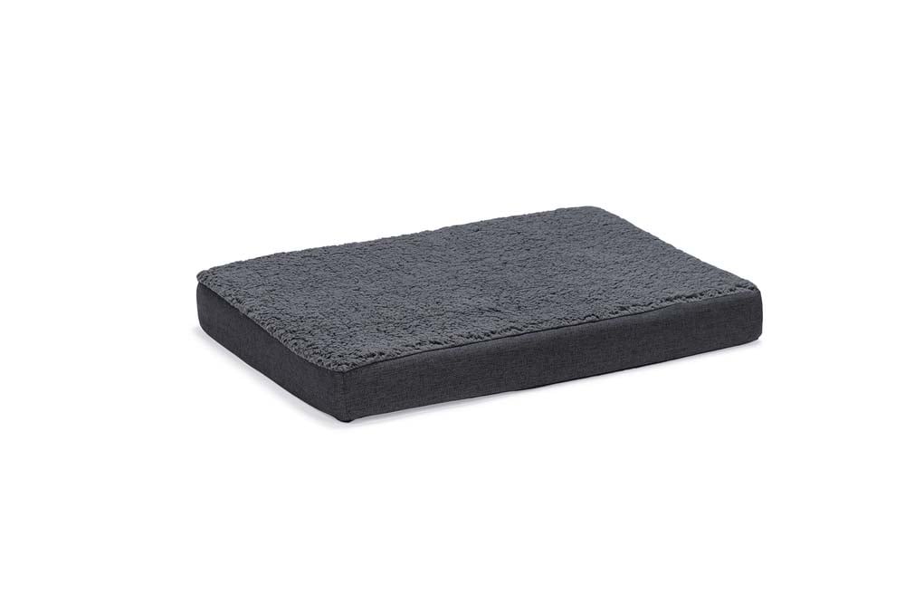 Beeztees Zira - Orthopedisch hondenkussen - antraciet - 10x120x80 cm - XL