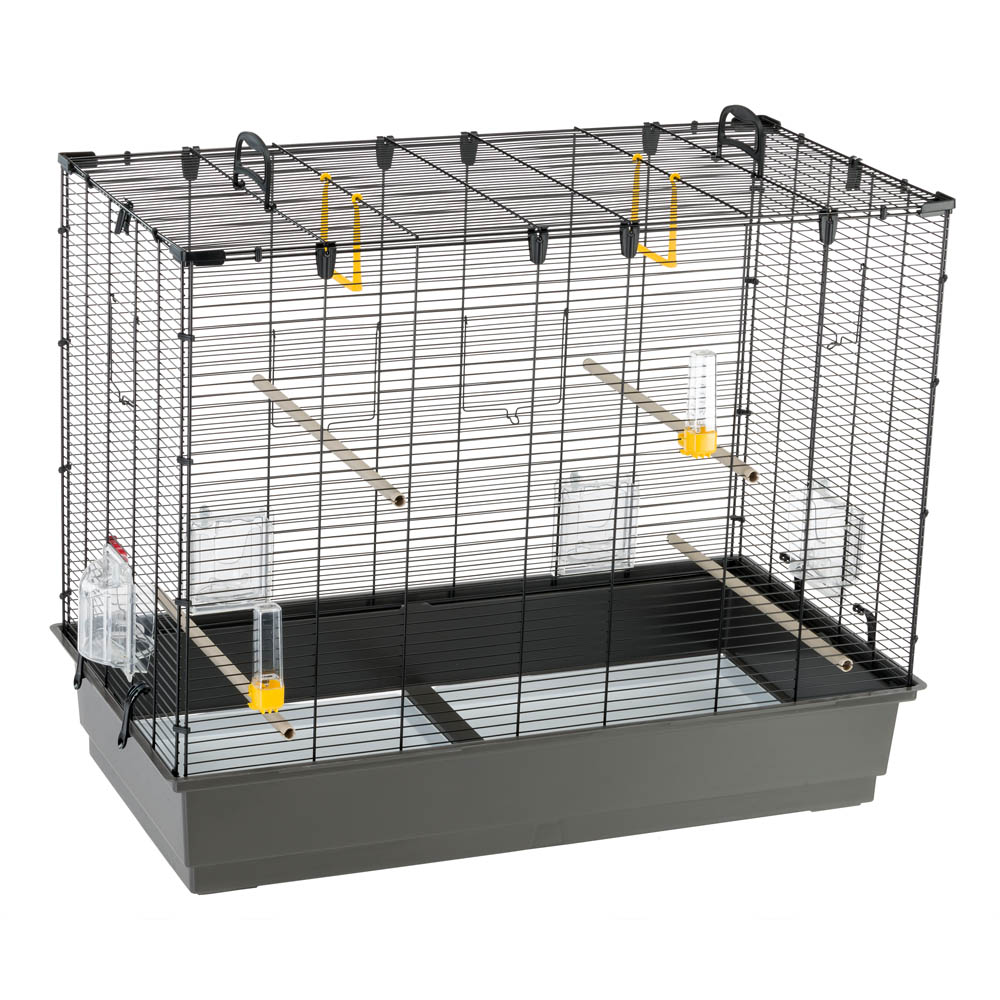 Ferplast Piano 6 - Vogelkooi - Zwart - 6 Ferplast Piano 6 - Vogelkooi - Zwart - 6