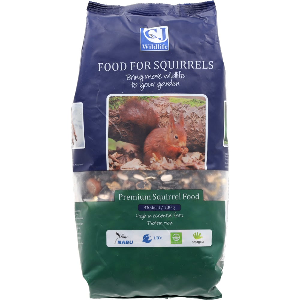 CJ Wildlife - Eekhoornvoer - 800 Gram - noten