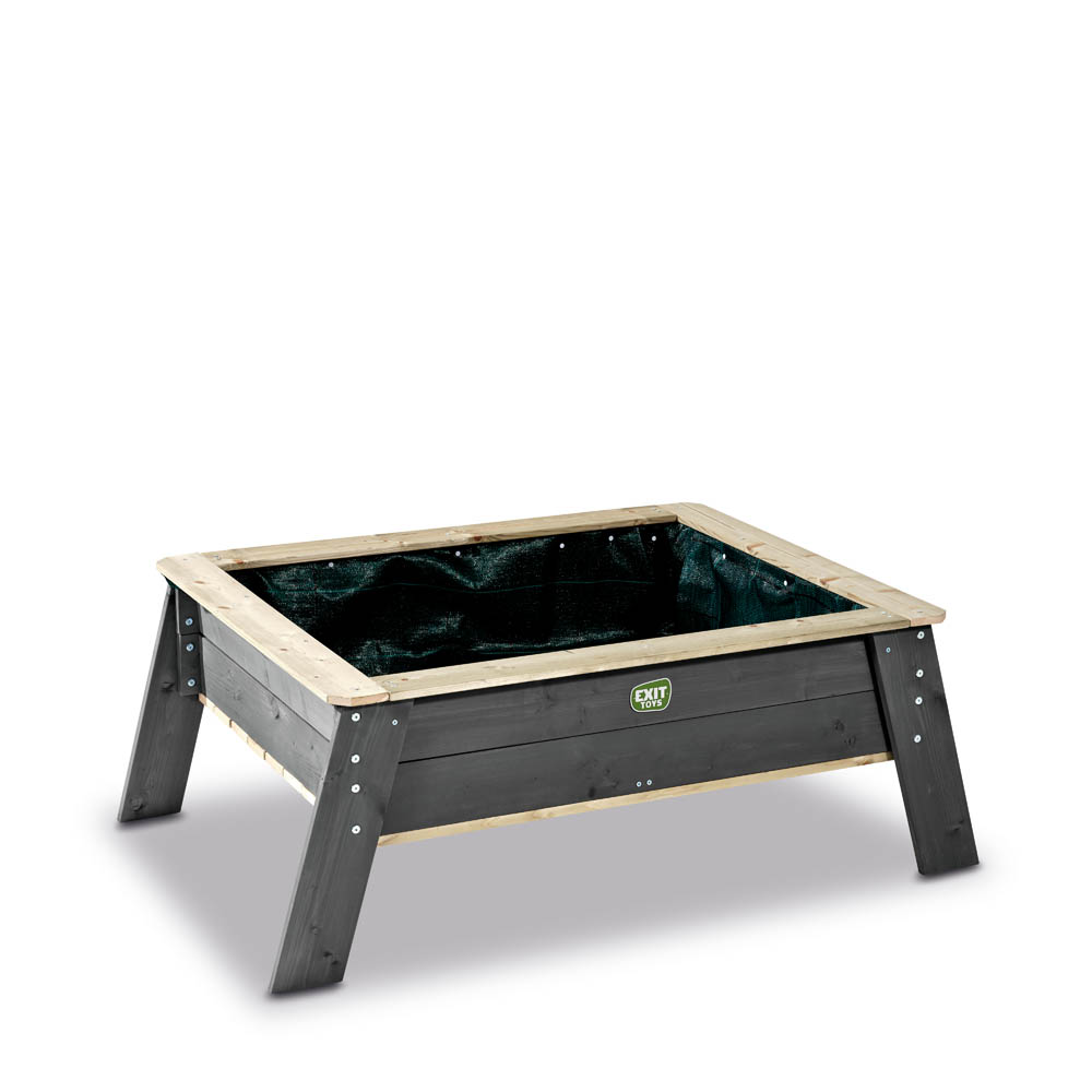 Exit Aksent XL - Kweektafel - Zwart - 50x146x94 cm Exit Aksent XL - Kweektafel - Zwart - 50x146x94 cm