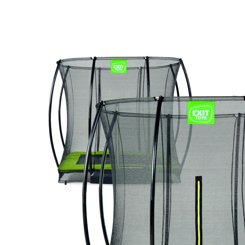 Exit Silhouette - Inground trampoline - Groen - 1x153x214 cm
